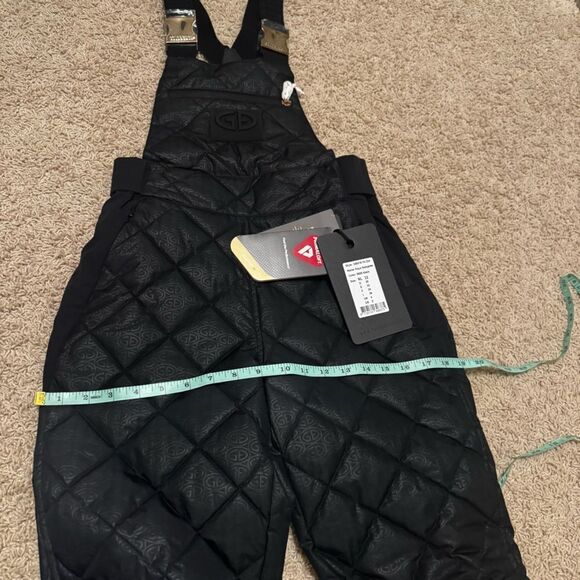 Goldbergh KAYA SALOPETTE BLACK Ski Pants Overalls NWT US size 2 ski bibs - Picture 9 of 9